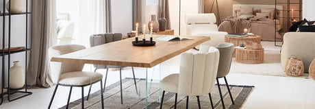 Neutral Hued Wooden Furniture