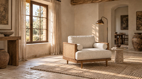 rattan cane accent chair - oroa.com