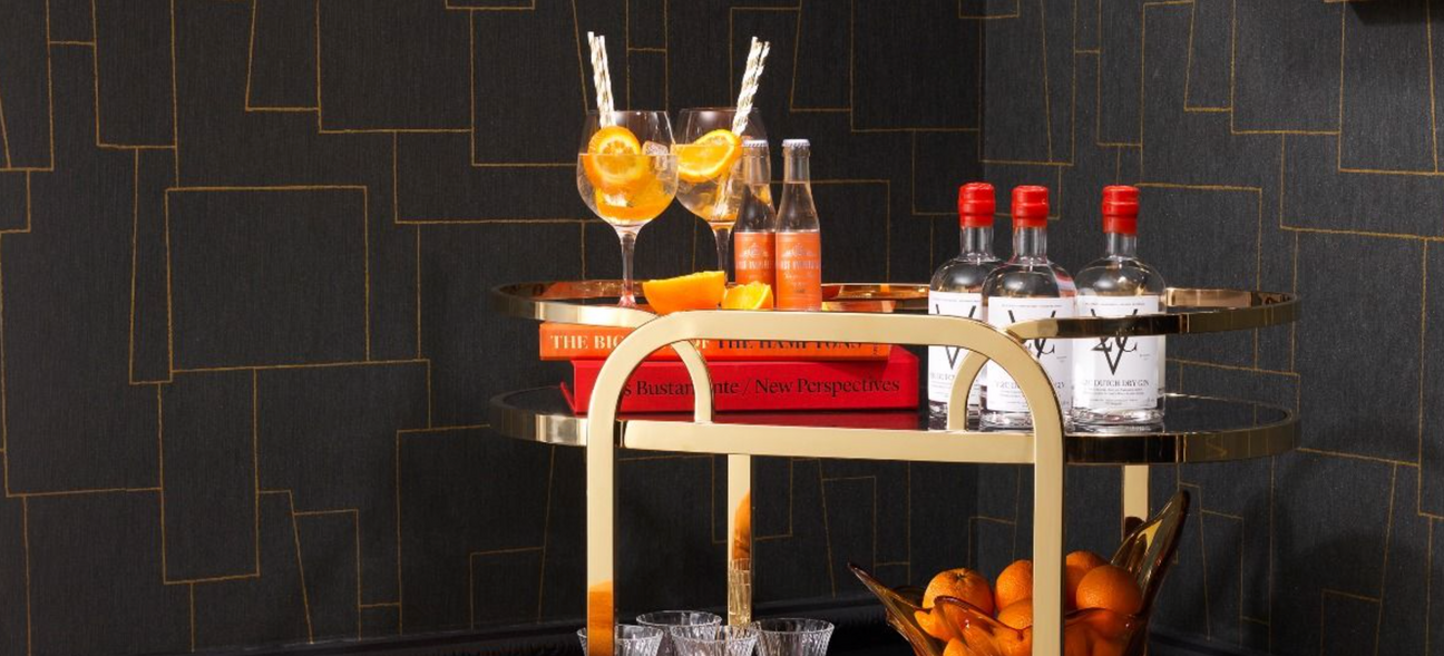 bar carts, trolley's, home decor