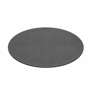 Grained Leather Round Placemat | Pinetti | OROA.com