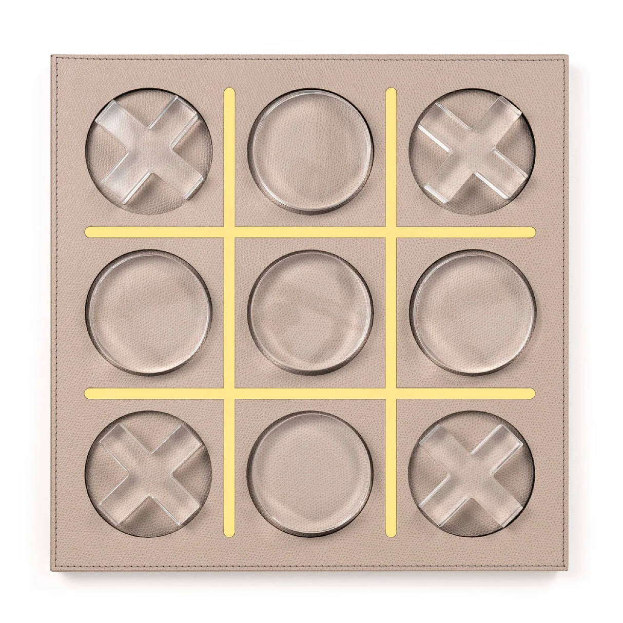 Calf Leather Board Game | Pinetti Boston Tris | OROA.com