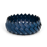 Leather Strips Short Basket | Pinetti Almeria | OROA.com