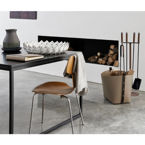 Leather Strips Short Basket | Pinetti Almeria | OROA.com