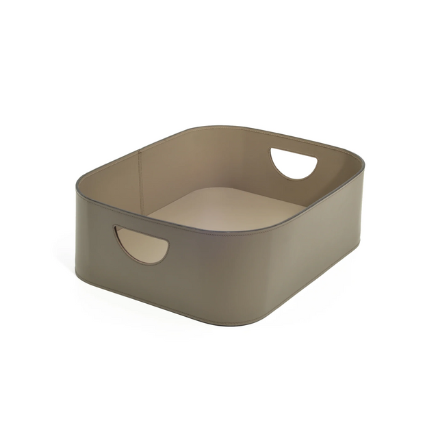 Leather Wrapped Box L | Pinetti Rio | OROA.com