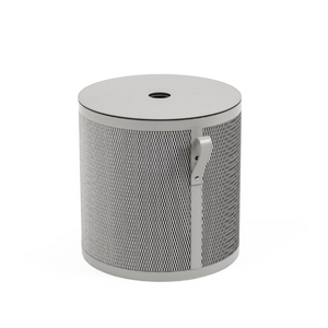 Leather Short Round Basket | Pinetti Nadia | OROA.com