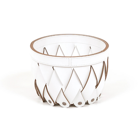 Braided Leather Empty Pocket | Pinetti Canaria | OROA.com