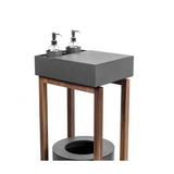 Wooden Framed Sanitizing Box with Stand | Pinetti Igea | OROA.com