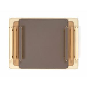 Metal Tray With Handles | Pinetti Venaria | OROA.com