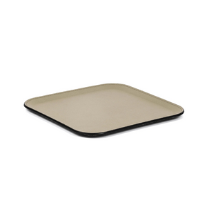 Square Calf Leather Tray | Pinetti Victor | OROA.com