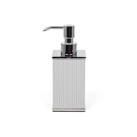 Leather Covered Square Bathroom Set | Pinetti Olimpia | OROA.com