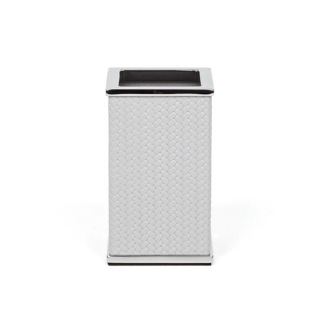 Leather Covered Square Bathroom Set | Pinetti Olimpia | OROA.com