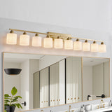 65" Gold 10-Light Vanity Wall Fixture | OROA