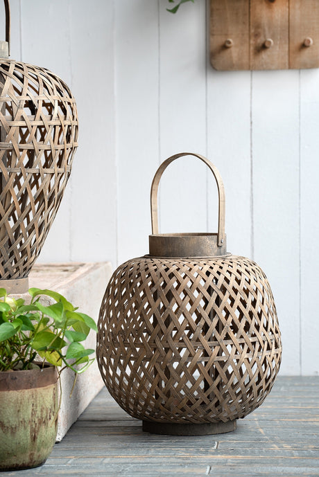 Coconio Wood Lattice Lantern | Catchy