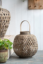 Coconio Wood Lattice Lantern by Catchy – OROA