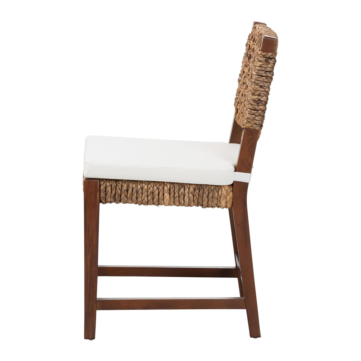 Seagrass and Mahogany Dining Chair – OROA, view 3