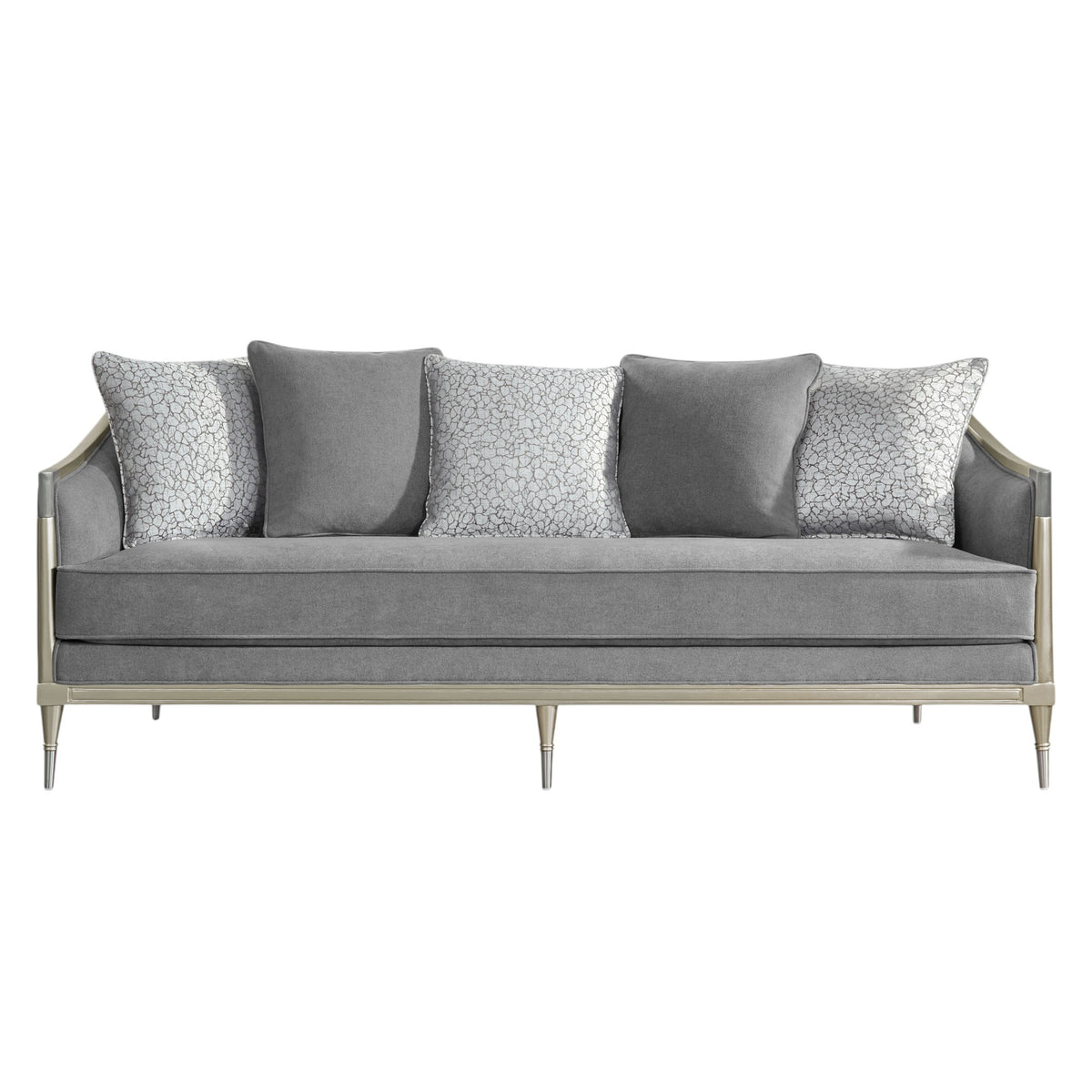velvet sofa
