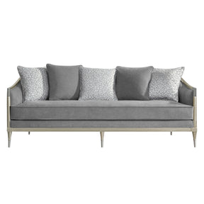 velvet sofa