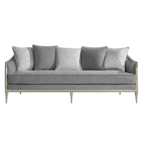 velvet sofa