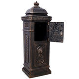 Antique Bronze Freestanding Mailbox | Catchy