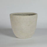 Round Concrete Planter (S/2), Large Outdoor Indoor/Outdoor