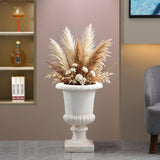 Antique Roman Pedestal Urn Planter | Catchy
