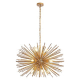 Mid-Century Modern 12-Light Starburst Chandelier - OROA