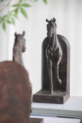Trotting Horse Bookends - Equestrian