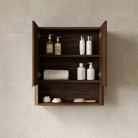 Wall-Mounted Striped Bathroom Cabinet - OROA