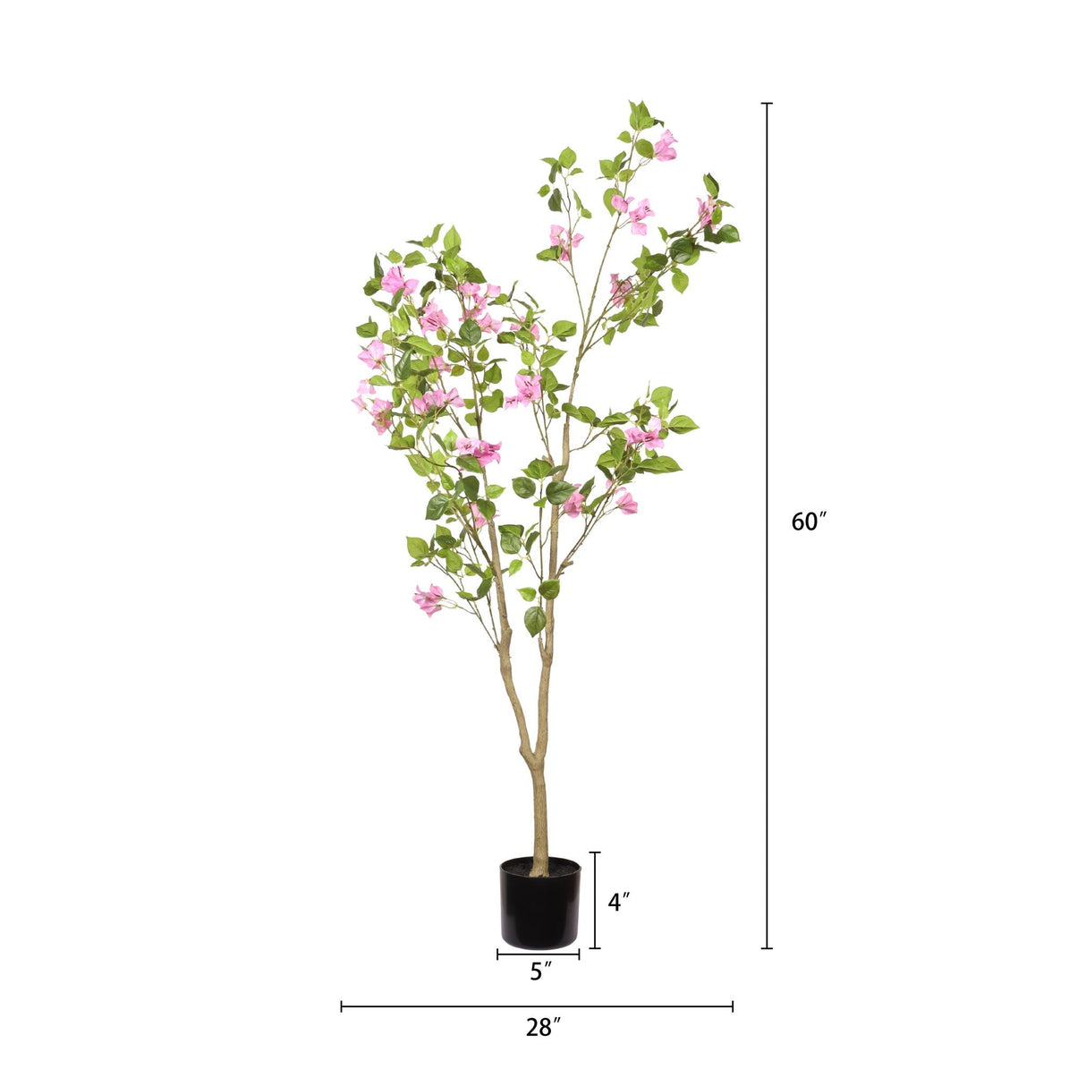 Artificial Bougainvillea Tree - Natural Look