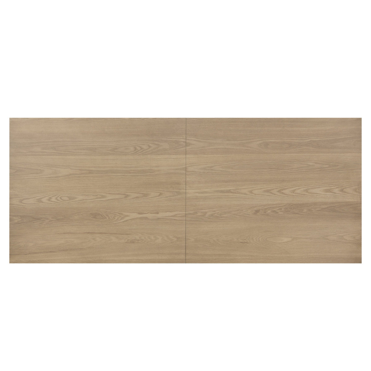 Natural Ash Fluted Double Pedestal Dining Table | Catchy
