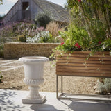 Antique Roman Pedestal Urn Planter | Catchy