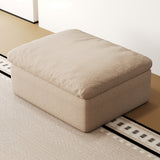 Khaki Chenille Ottoman by Catchy – OROA