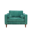 Green Curved Lounge Chair | Catchy