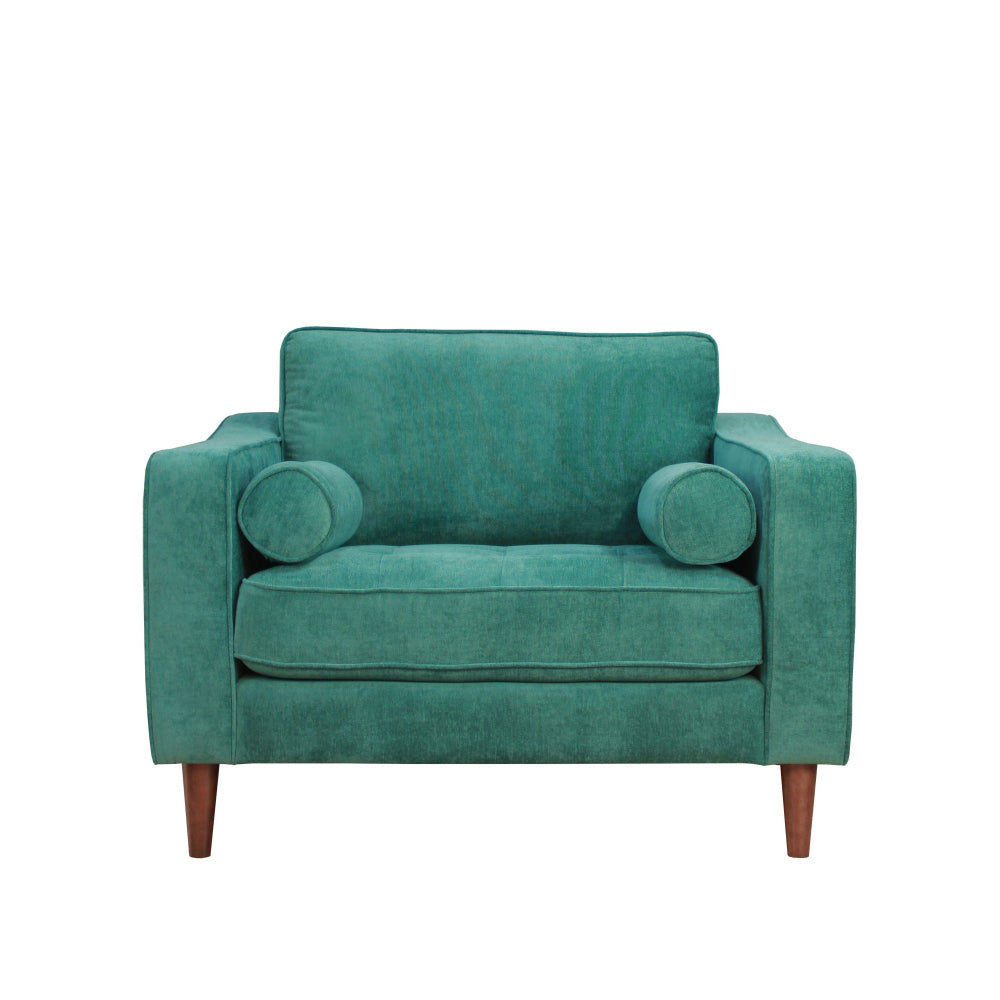 Green Curved Lounge Chair | Catchy
