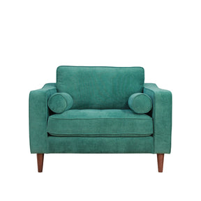 Green Curved Lounge Chair | Catchy