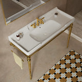 Wall Mounted Bathroom Console Sink - OROA