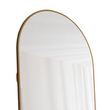 Floor Mounted Full Length Mirror - Gold Frame - OROA