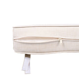 Outdoor Club Teak Chair With Rope Arm And Cushions - OROA