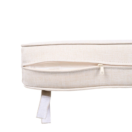 Outdoor Club Teak Chair With Rope Arm And Cushions | OROA