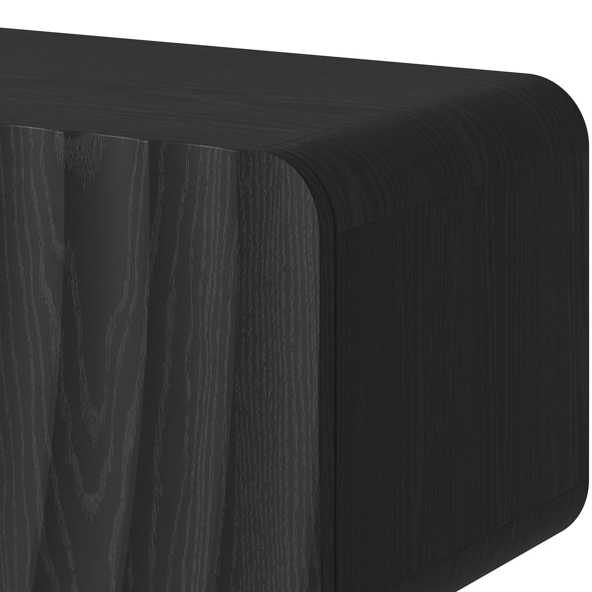 Black Wave Front Media Console 86 Inch – OROA, view 10