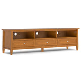 Handcrafted Low TV Media Stand - OROA