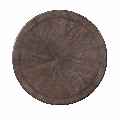 Solid Wood Pedestal Dining Table - OROA