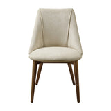 beige dining chair
