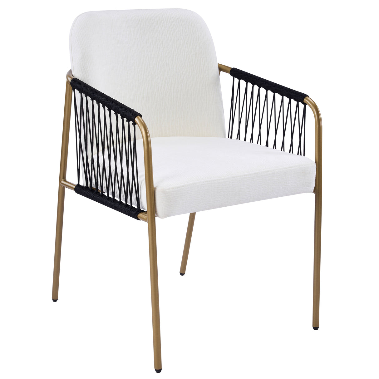 Modern Glam Upholstered Dining Chairs (S/2) - OROA