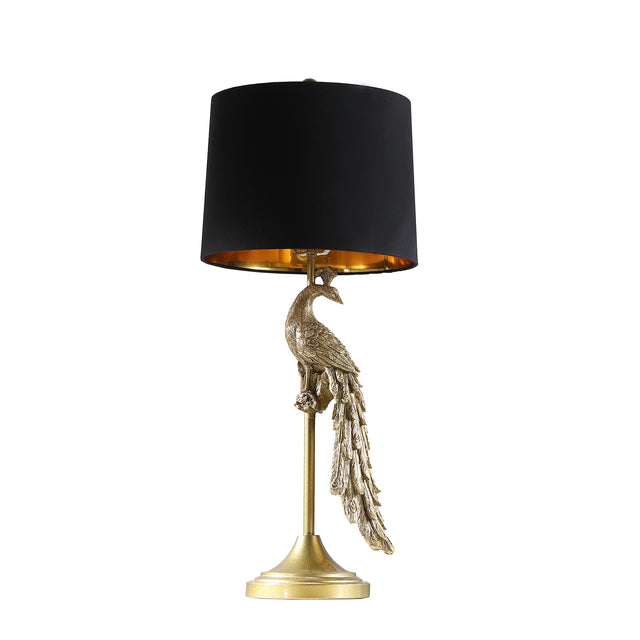 peacock table lamp - oroa.com