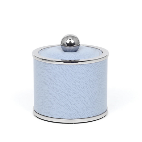 Round Leather Cotton Pad Holder | Pinetti Olimpia | OROA.com