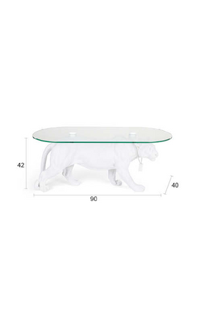 Panther Sculpture Coffee Table | Bold Monkey Dope As Hell | OROA.com