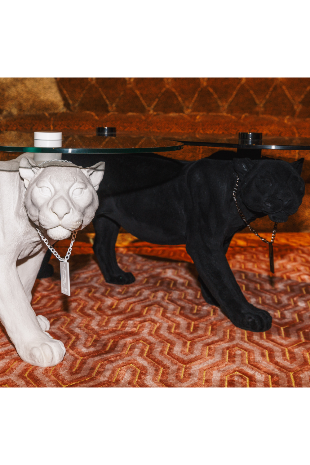 Panther Sculpture Coffee Table | Bold Monkey Dope As Hell | OROA.com