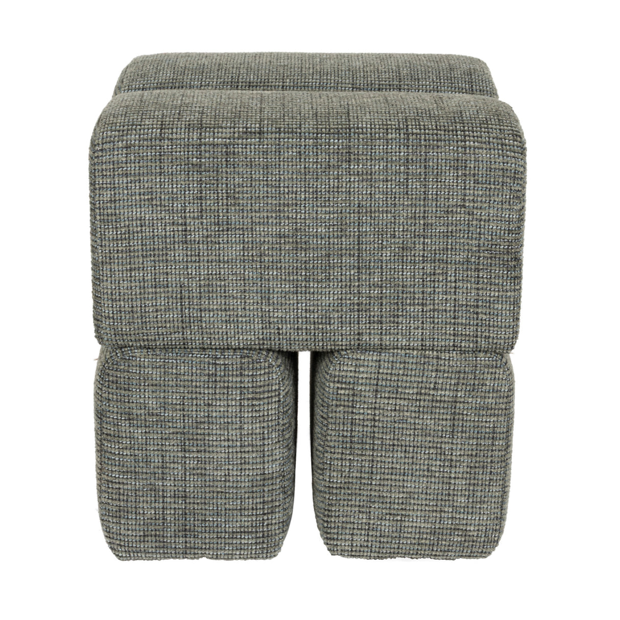  Cube-Shaped 4-Block Stool | Oroa.com