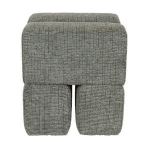   Cube-Shaped 4-Block Stool | Oroa.com
